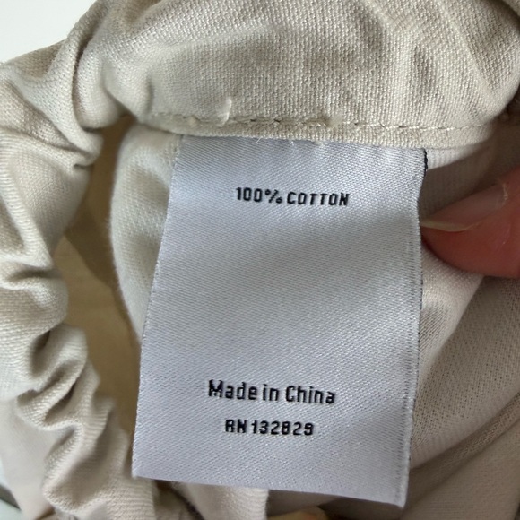 Helsa NEW Workwear Long Y2K Khaki Cotton Casual Tan Maxi Skirt in Taupe Size S - Picture 8 of 9